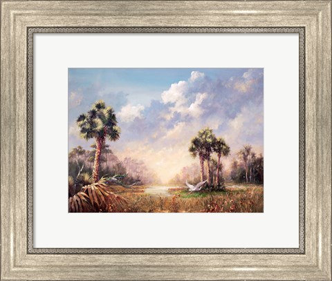 Framed Golden Glades Print