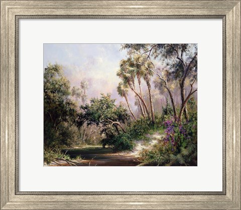 Framed Myakka River Scene Print