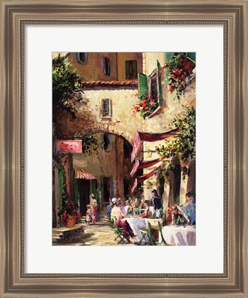 Framed Piazza Print