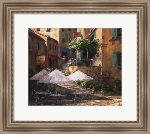 Framed Villa Garzon Print