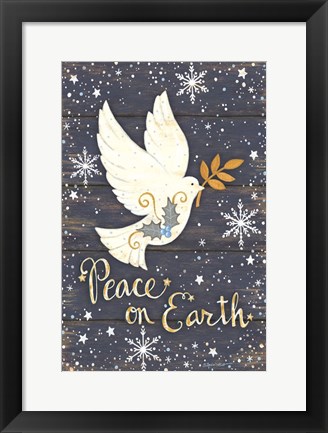 Framed Peace on Earth Print