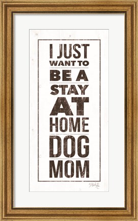 Framed Dog Mom Print