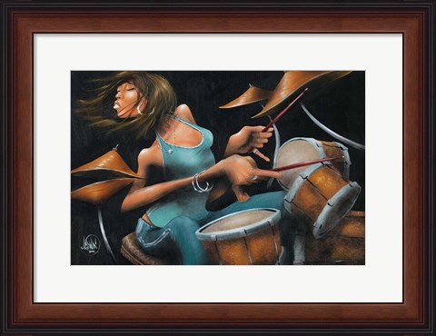 Framed Lola Beats Print