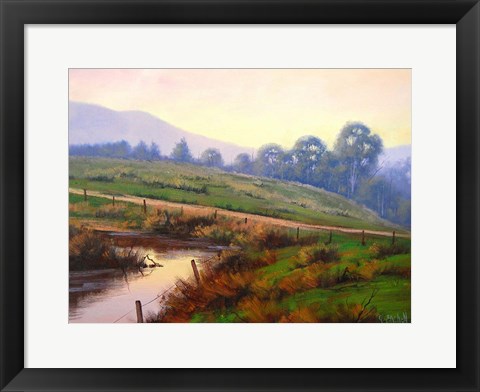 Framed Afternoon Glow Print