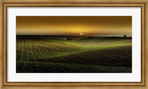 Framed Alentejo Sunset Print