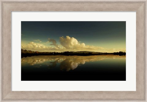 Framed Cloud Reflection Print