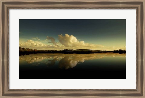 Framed Cloud Reflection Print