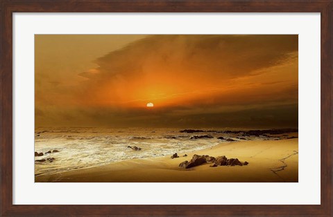 Framed Beach Print