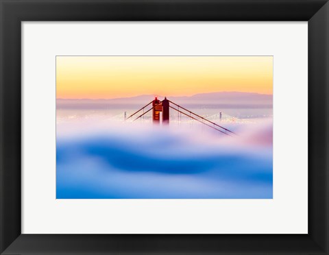 Framed Across the Bay Print