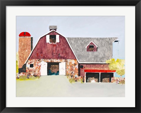 Framed Barn No. 2 Print