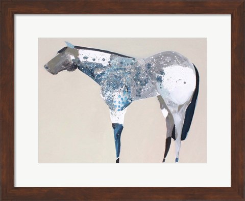 Framed Horse No. 34 Print