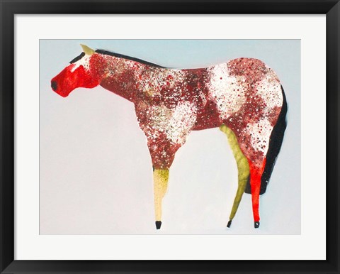 Framed Horse No. 39 Print