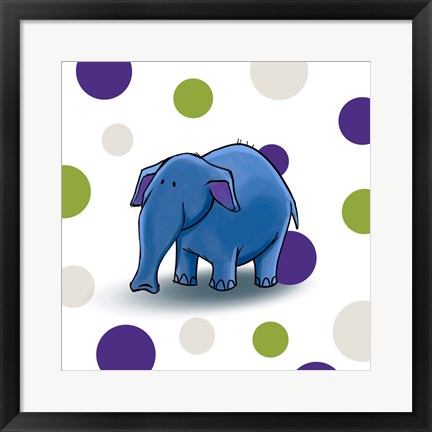 Framed Elephant Print