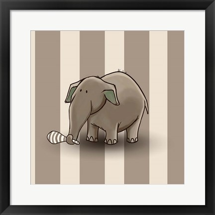 Framed Elephant Print