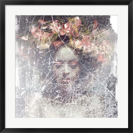 Framed Flower Crown Print