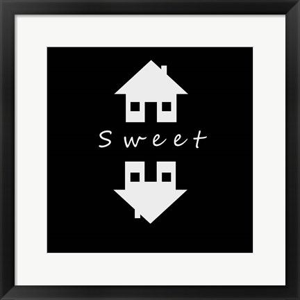 Framed Home Sweet Home Print