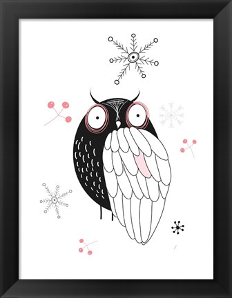 Framed Owl II Print