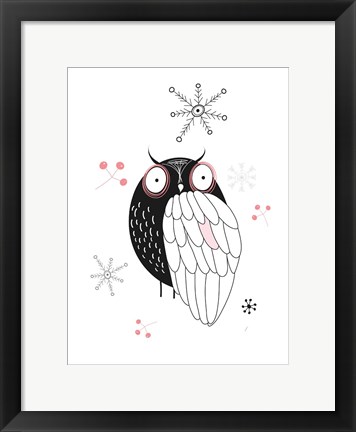 Framed Owl II Print