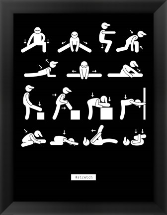 Framed Workout Print