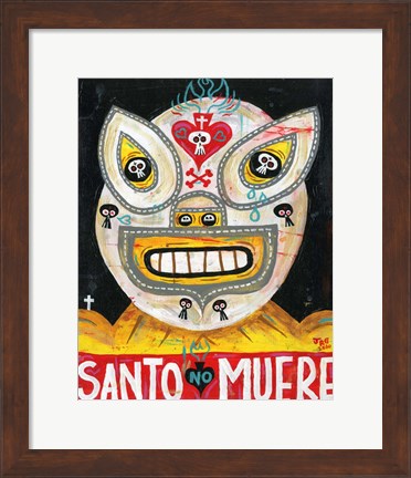 Framed Santo Print