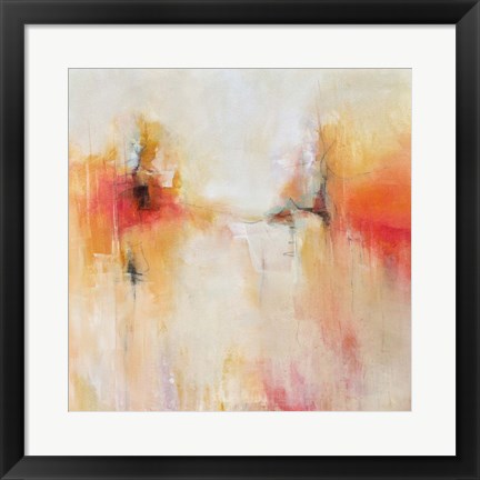 Framed Dancing on the Edge Print