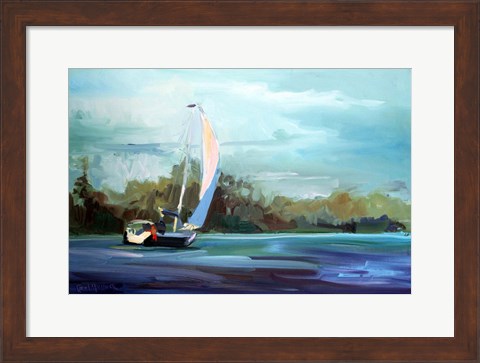 Framed Sailboat Print