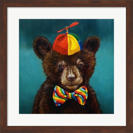 Framed Baby Bear Print