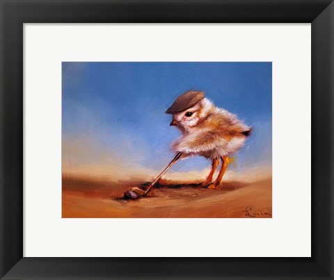 Framed Birdie Shot Print