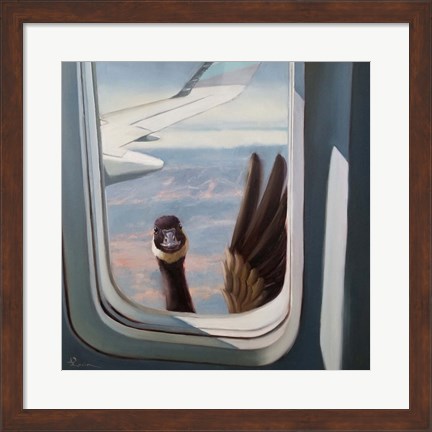 Framed Friendly Skies Print