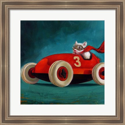 Framed Speed Racer Print