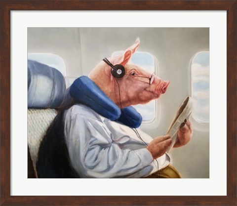 Framed When Pigs Fly No. 2 Print