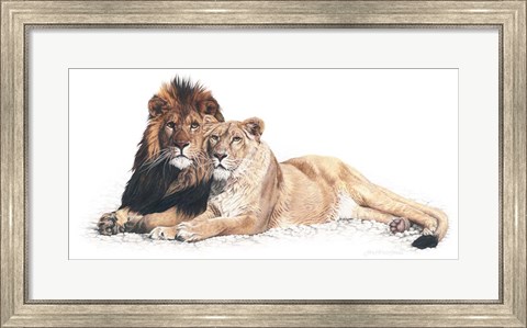 Framed Soul Mates Print