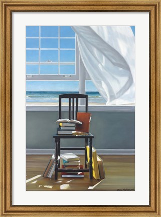 Framed Beach Scholar Print