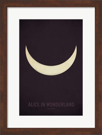 Framed Alice in Wonderland Print