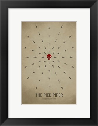 Framed Pied Piper Print