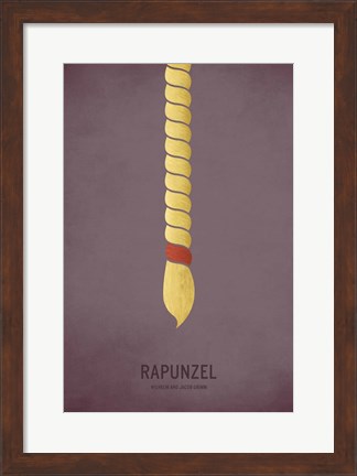 Framed Rapunzel Print