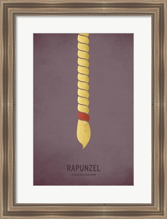 Framed Rapunzel Print