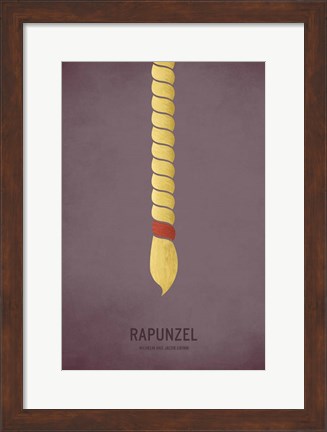 Framed Rapunzel Print