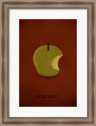 Framed Snow White Print