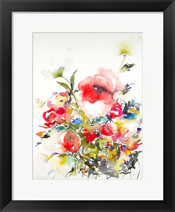 Framed Summer Garden One Print