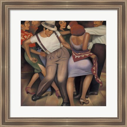 Framed Latino Jazz Print