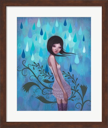 Framed Morning Showers Print