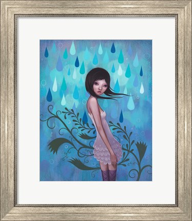 Framed Morning Showers Print