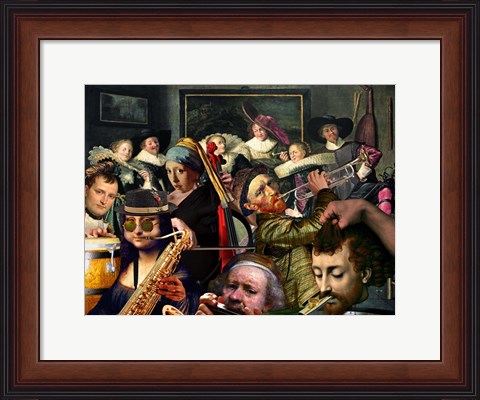 Framed Dinner Music Print