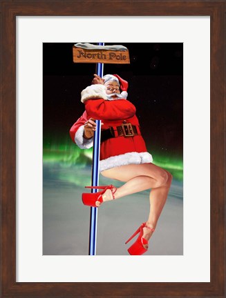 Framed North Pole Dancer Print