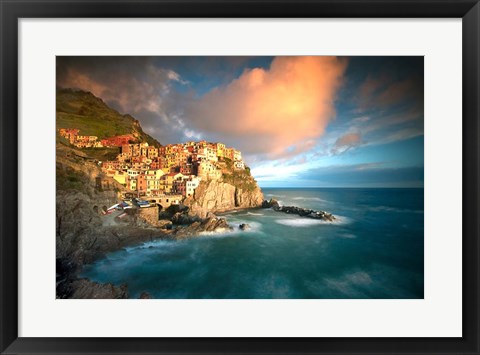 Framed Cinque Terre, Italia Print