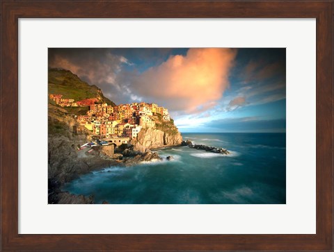 Framed Cinque Terre, Italia Print