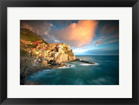 Framed Cinque Terre, Italia Print