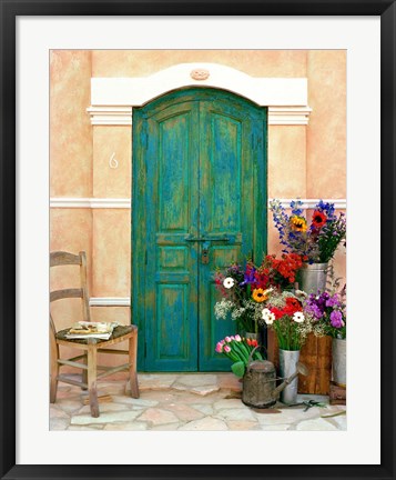 Framed Fleuriste, Provence Print