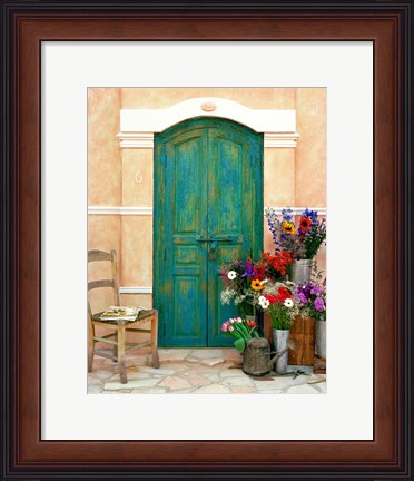 Framed Fleuriste, Provence Print